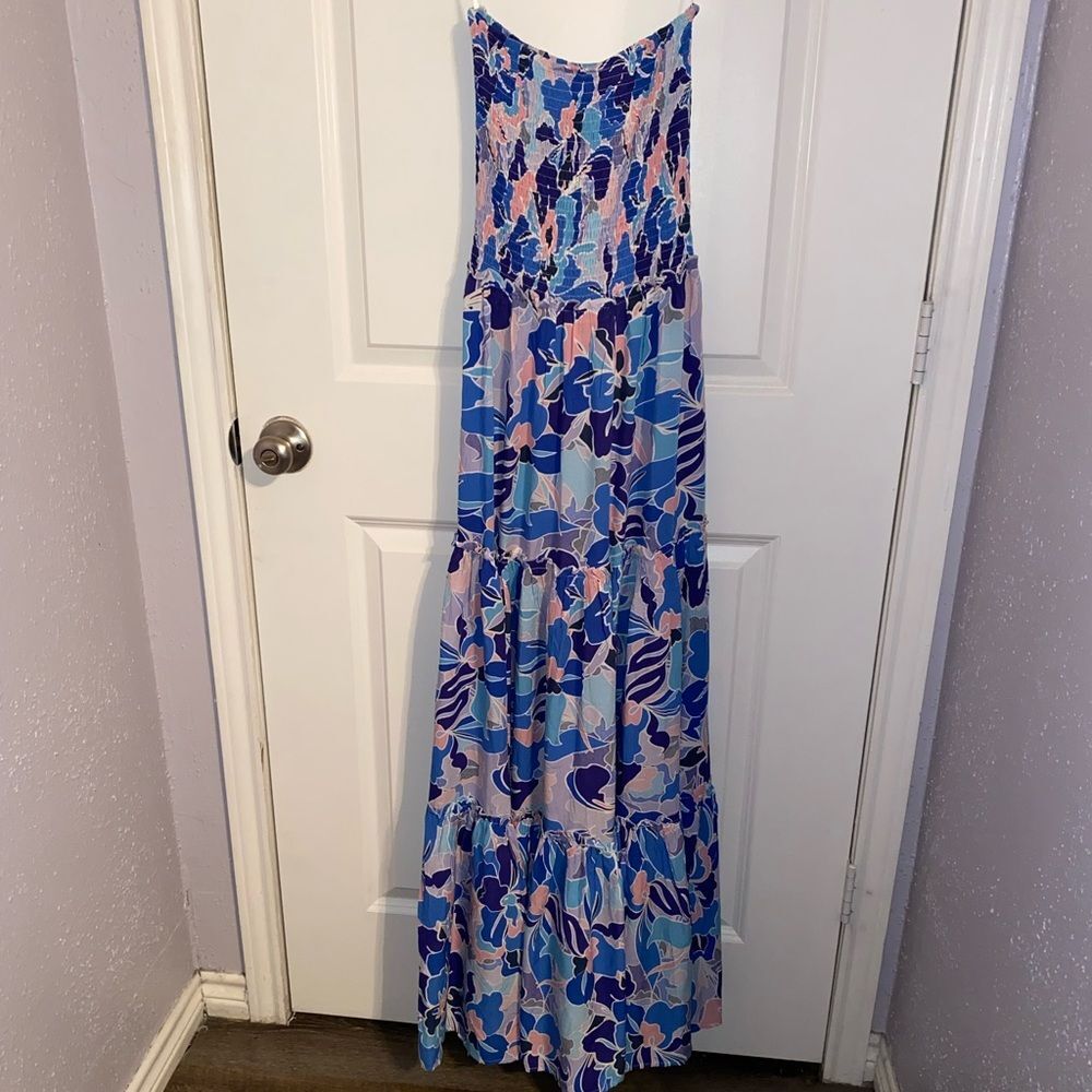 Able the Label by Anthropologie | Strapless Maxi Dress | Size X Small